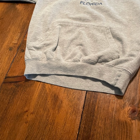 Universal Studios Florida Womens M Gray Embroidered Hoodie Vacation Resort - Picture 5 of 8